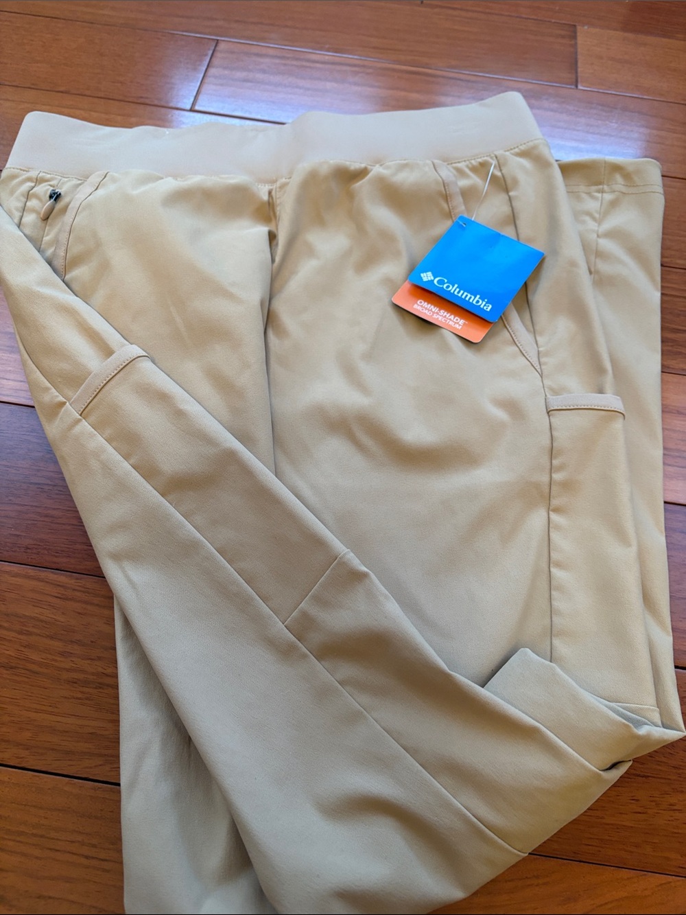 Columbia Women's Tan Track Pants - Picture 3 of 7